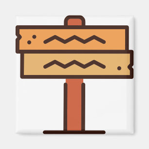 Zeichen Magnet