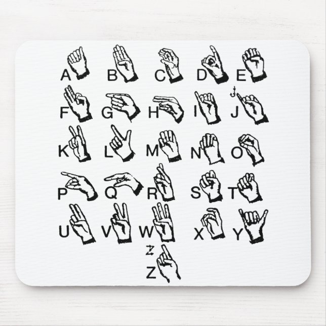 Zeichen Mousepad (Vorne)