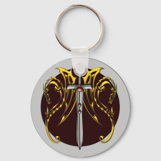 ZEICHEN UND SCHWERPUNKT SCHLÜSSELANHÄNGER (Vorderseite)