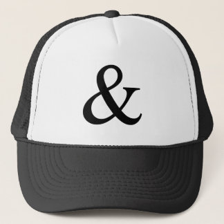 Zeichen und Zeichen von Ampersand Truckerkappe