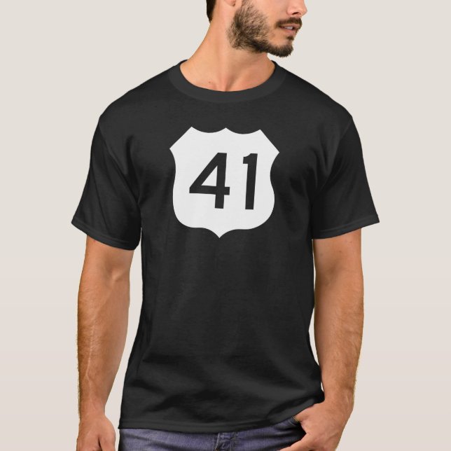Zeichen US-Weg-41 T-Shirt (Vorderseite)