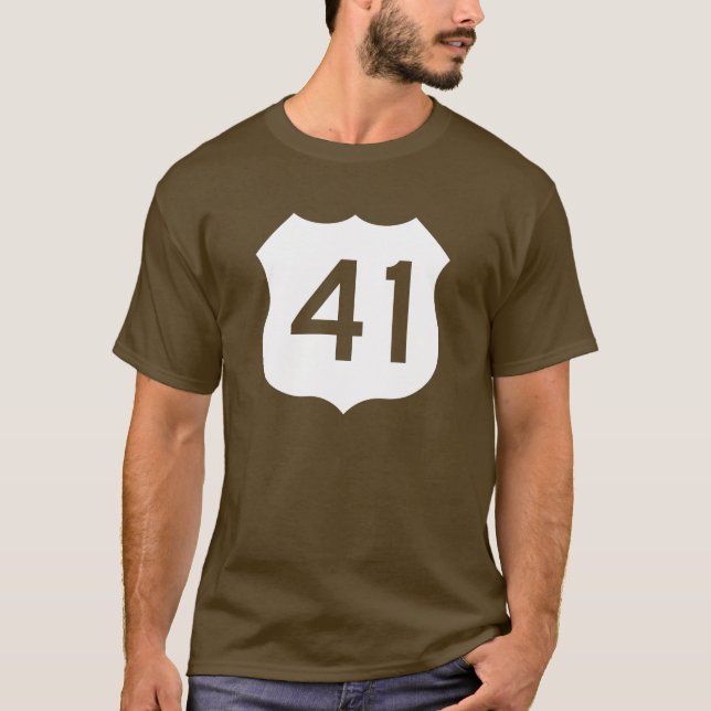 Zeichen US-Weg-41 T-Shirt (Vorderseite)