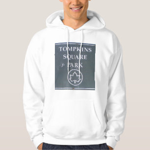 Zeichen von Tompkins quadratischem Park New York Hoodie