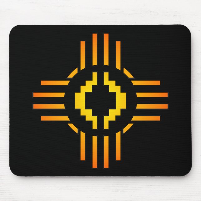 Zeichen Zias Sun Mousepad (Vorne)