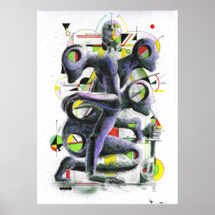 Zeichenbild Poster