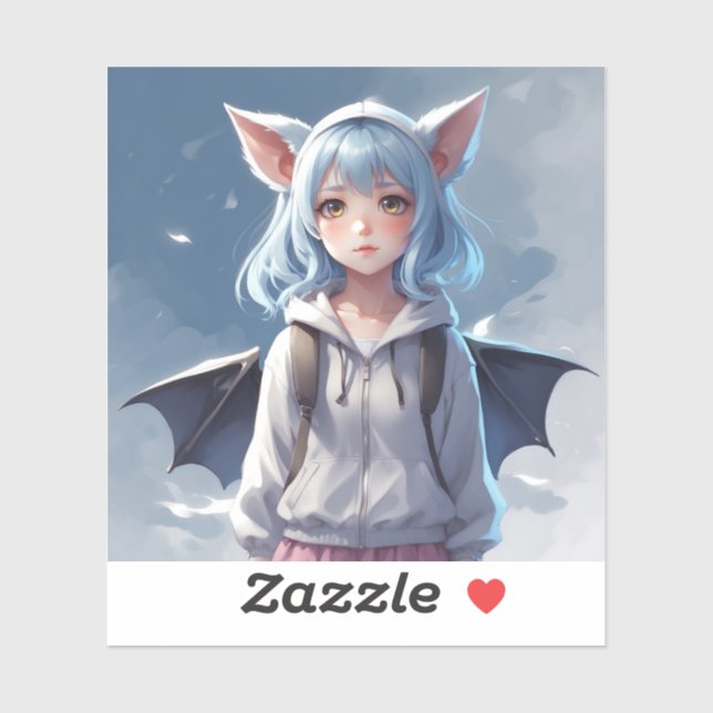 Zeichendesign#4 Aufkleber (Blatt)