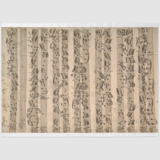 Zeichenfolgenpapier für das Quartett Seidenpapier