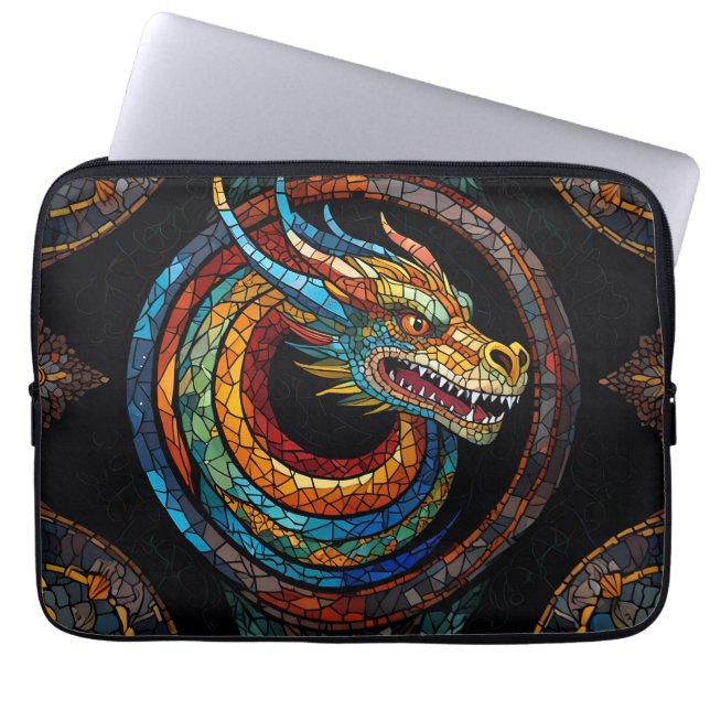Zeichenketten-Backpack Laptopschutzhülle (Vorderseite)