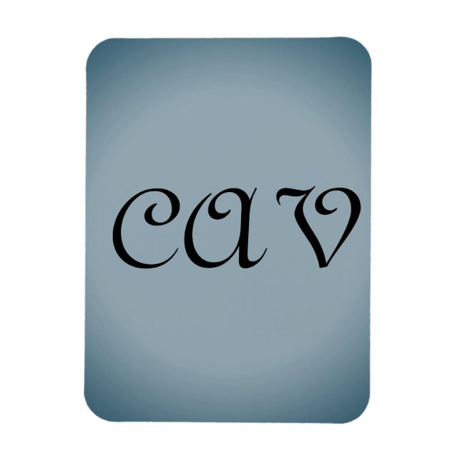 Zeichenketten-Backpack Magnet (Vertikal)