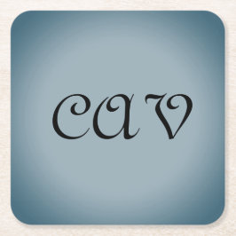 Zeichenketten-Backpack Rechteckiger Pappuntersetzer