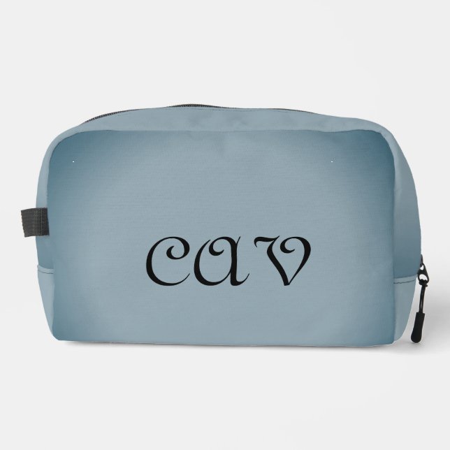 Zeichenketten-Backpack Waschbeutel (Vorderseite)