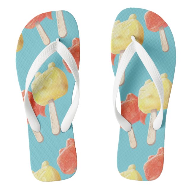 Zeichenketten Flip Flops (Fußbett)