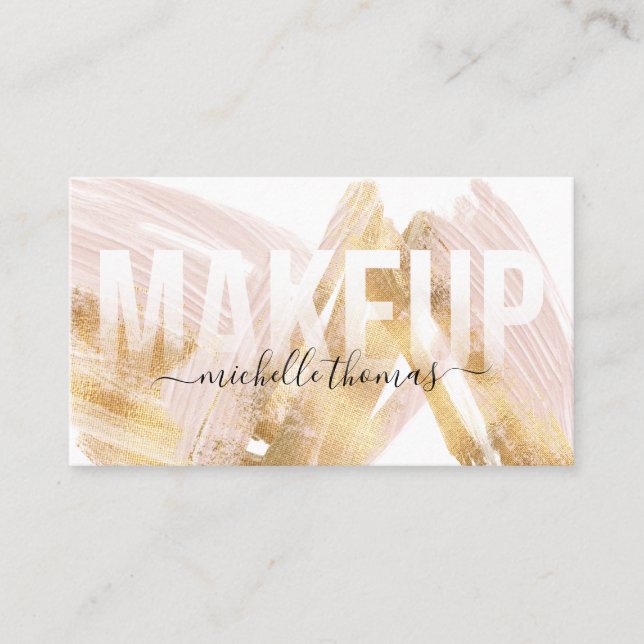 Zeichenketten für Künstlersignatur: Schwarz-Rosa-V Visitenkarte (Vorderseite)