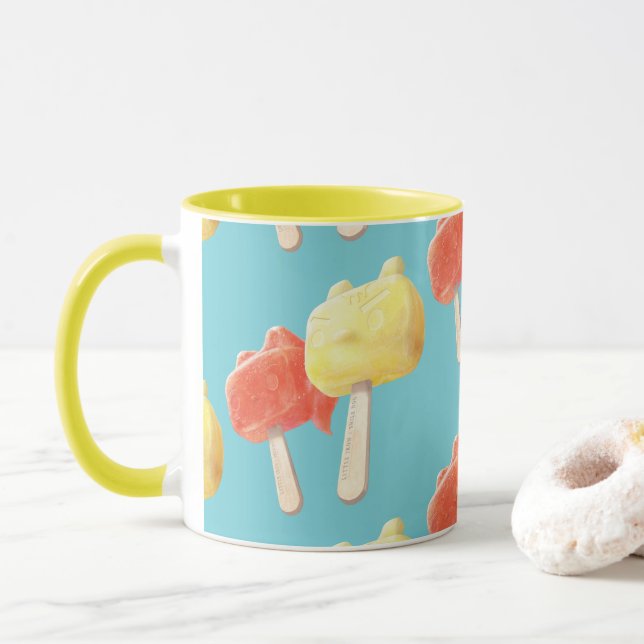 Zeichenketten Tasse (Mit Donut)