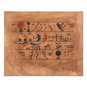 Zeichenketten   Wassily Kandinsky   Fotodruck