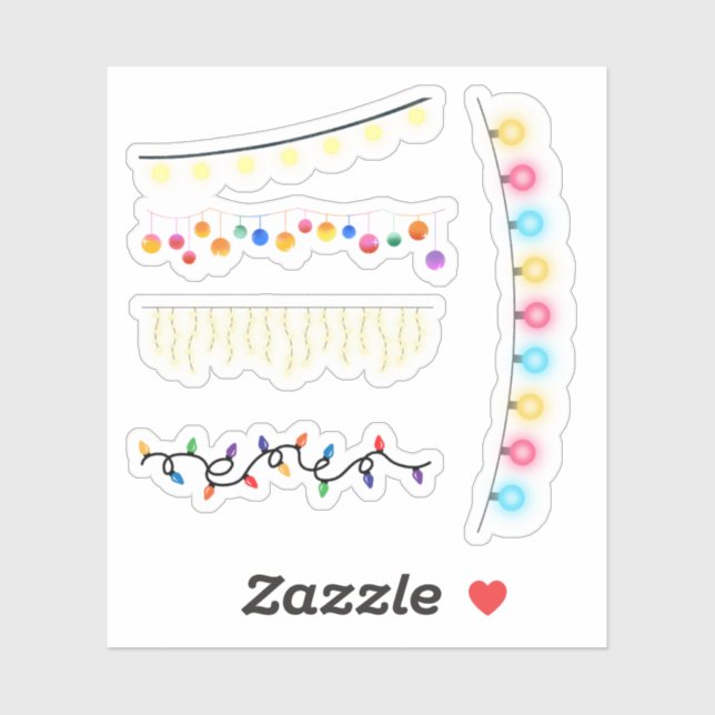 Zeichenkettenhalter Aufkleber (Blatt)