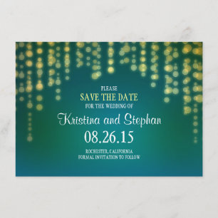 Zeichenkettenleuchten SPEICHERN Save The Date