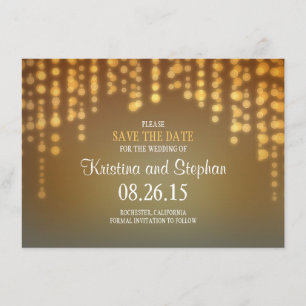 Zeichenkettenleuchten SPEICHERN Save The Date