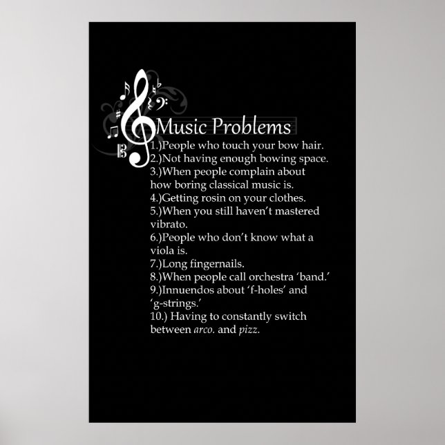 Zeichenkettenliste Poster (Vorne)