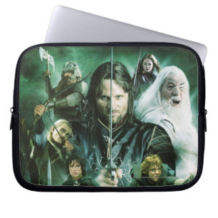 Zeichenkollage Laptopschutzhülle