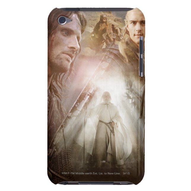 Zeichenkollektion Barely There iPod Case (Rückseite)