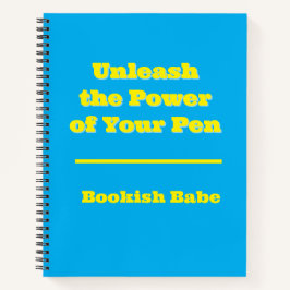 Zeichennotetaking Journal für Autoren Notizbuch