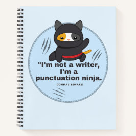 Zeichensetzung Ninja: Comic des Unglaublich witzig Notizbuch