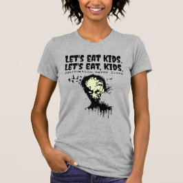 Zeichensetzung Rette Leben, Zombie lasst uns Kinde T-Shirt
