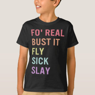 Zeichensprache für Real Bust It ASL Slang T-Shirt 