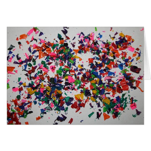 ZEICHENSTIFT-KUNST-KARTE (Vorderseite (Horizontal))