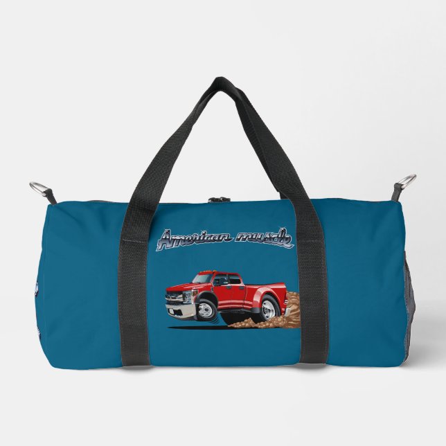 Zeichentrick-Auto Duffle Bag (Vorderseite)