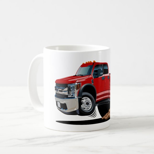 Zeichentrick-Auto Kaffeetasse (Vorderseite Links)