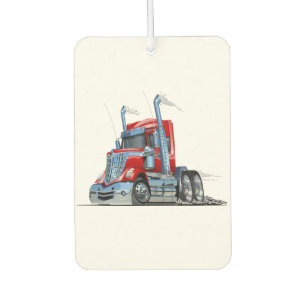 Zeichentrick-LKW Autolufterfrischer