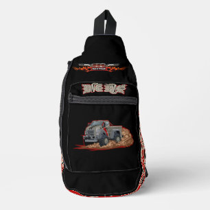 Zeichentrick-LKW Crossbody Bag