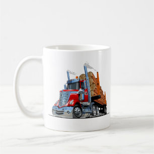 Zeichentrick-LKW Kaffeetasse