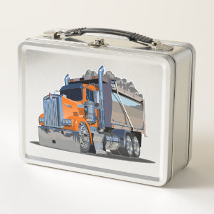 Zeichentrick-LKW Metall Brotdose