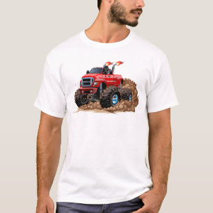 Zeichentrick-Monstertruck T-Shirt