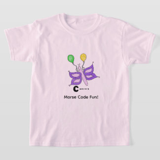 Zeichentrick-Morsencode für Kinder! Buchstabe D T-Shirt