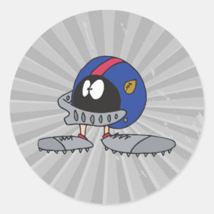 Zeichentrickfigur Runder Aufkleber