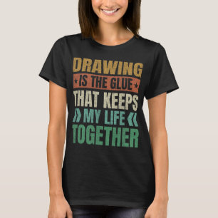 Zeichn Behalte mein Leben zusammen, um sonnigen Sk T-Shirt