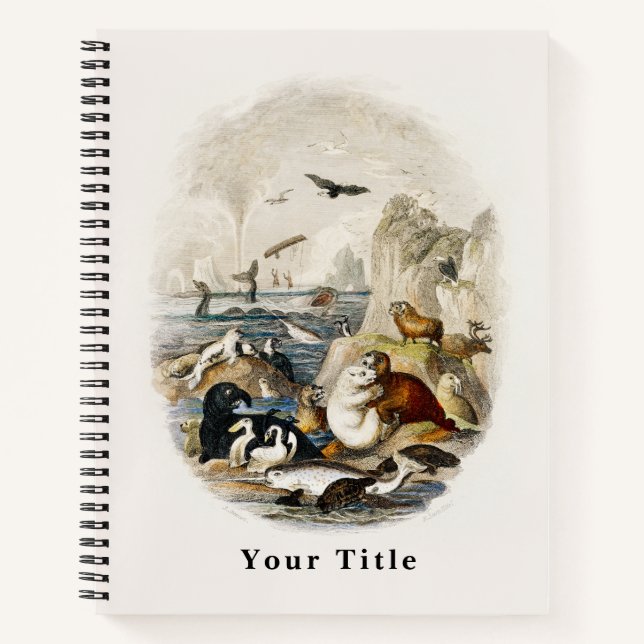 Zeichn der Tierwelt Notizbuch (Vorderseite)