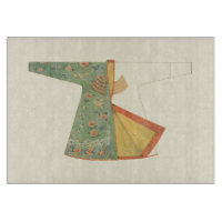 Zeichn des halb fertig gestellten Kimono