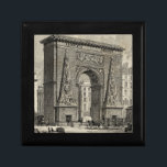 Zeichn des Monuments Porte Saint-Denis Geschenkbox<br><div class="desc">Ein großartiger zeichn von Porte Saint-Denis,  einem französischen Denkmal in der Stadt Paris. Das 1672 erbaute zeichnetet ersetzt ein Tor in der Stadtmauer und zeigt den Triumphbogen zu seinen Anfängen. Dies wäre ein großartiges Geschenk für jemanden,  der gerne reisen oder die französische Kultur genießen möchte.</div>