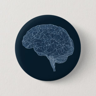 Zeichn des Polygonalen Gehirns - Neuronales Netzwe Button