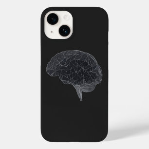 Zeichn des Polygonalen Gehirns - Neuronales Netzwe Case-Mate iPhone 14 Hülle