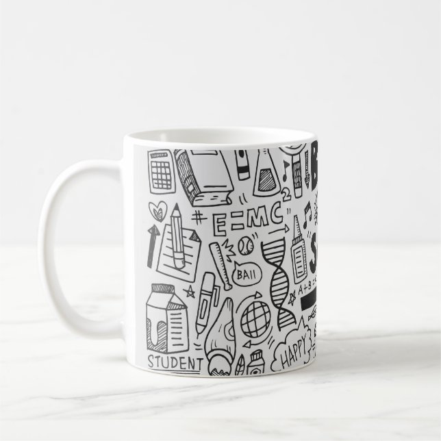 zeichn-Doodschule Kaffeetasse (Links)