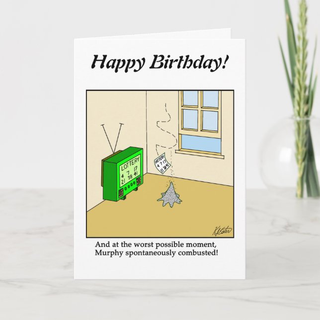 Zeichn einer Blank - Murphy Lotterie - Anpassen Karte (Vorderseite)