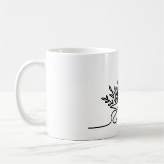 zeichn eines Bauern oder Gärtners Kaffeetasse