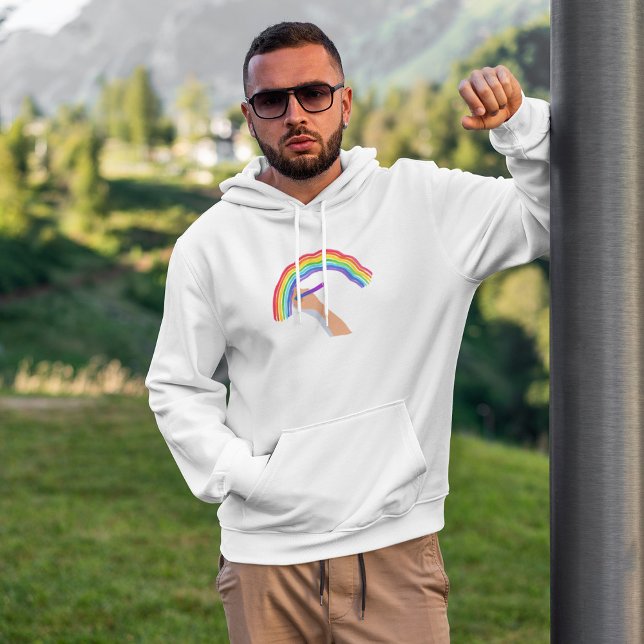 Zeichn eines Regenbogens Hoodie (Von Creator hochgeladen)