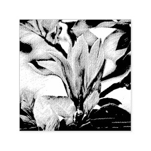 Zeichn eines selbstfärbenden Zweiges der Blume mag Permastempel